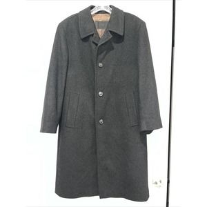 Men's ERES 100% Cashmere European 4 Button Made Coat Sz. 46
